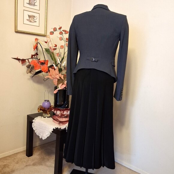 NWOT MEXX Women's High Quality Gray Lined Blazer Jacket Size 38 - Picture 7 of 13